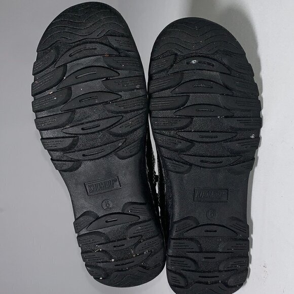Khombu GIRLS BLACK BOOTS SIZE 6 FAUX FUR ZIP CLOSURE KIDS CASUAL EVERYDAY GIRL - Picture 6 of 6